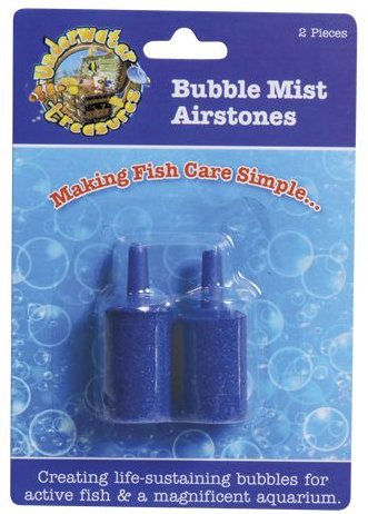 Underwater Treasures Cylindrical Fish Bubble Mist Airstone