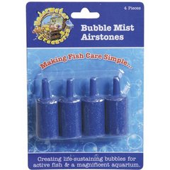Underwater Treasures Cylindrical Fish Bubble Mist Airstone, 4 count
