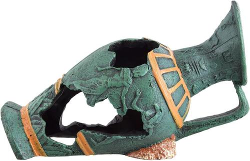 Show full view: Underwater Treasures Egyptian Urn Fish Ornament slide 2 of 3