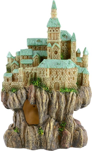 Show full view: Underwater Treasures Enchanted Castle Fish Ornament slide 1 of 1