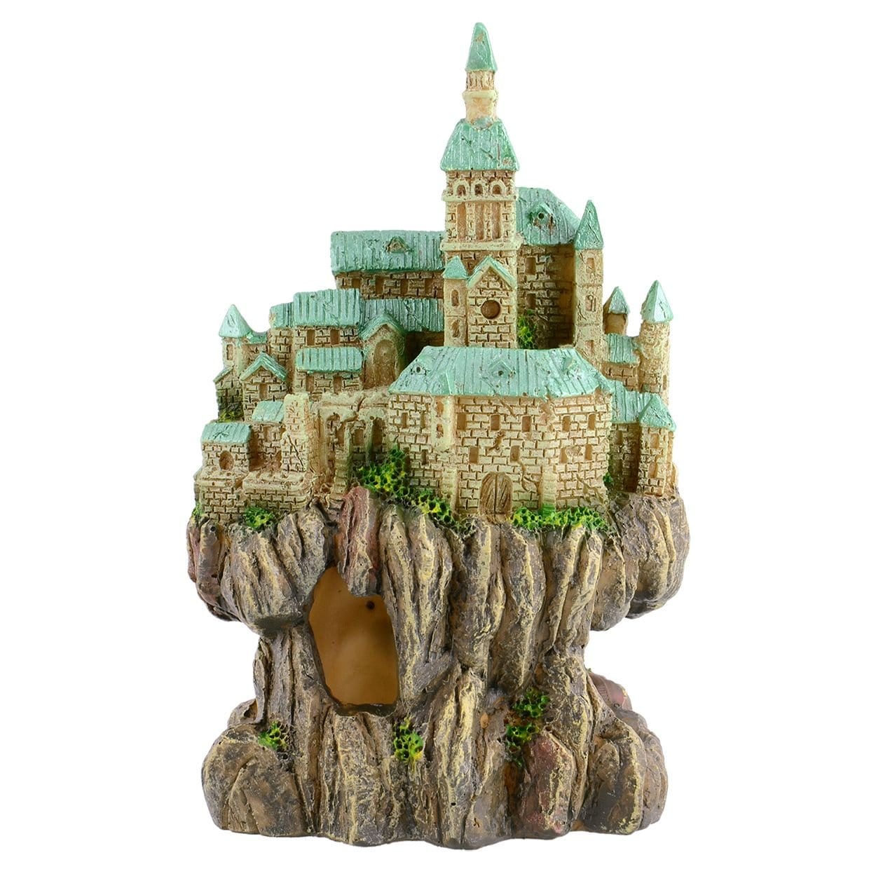 Underwater Treasures Enchanted Castle Fish Ornament