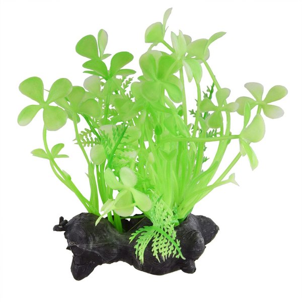 Underwater Treasures Foregrounder Green Flower Fish Ornament