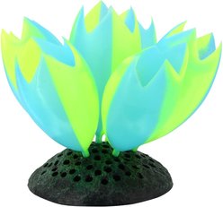 Underwater Treasures Glow Action Sea Squirts Fish Ornament, Blue