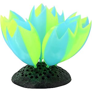 Underwater Treasures Glow Action Sea Squirts Fish Ornament, Blue