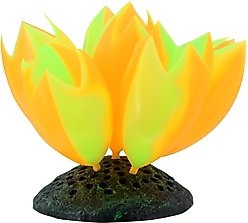 Underwater Treasures Glow Action Sea Squirts Fish Ornament, Orange