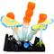 Show in main carousel: Underwater Treasures Glow Action Sponge & Carpet Corals Fish Ornament, Orange slide 1 of 1