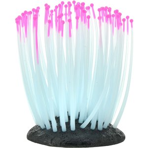 Underwater Treasures Glowing Anemone Fish Ornament, Small, Pink