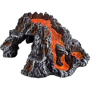 Underwater Treasures Lava Cave Fish Ornament