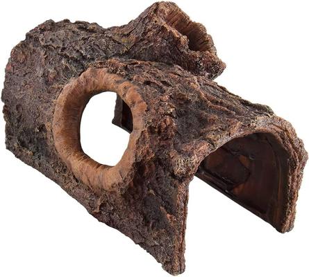 Show full view: Underwater Treasures Log with Hideout Fish Ornament slide 2 of 4