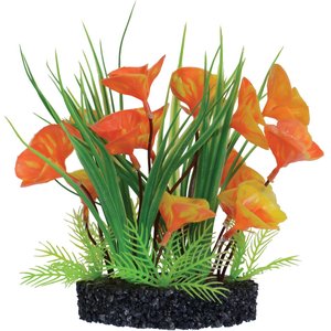 Underwater Treasures Luna Lily Bush Fish Plant, 7-in