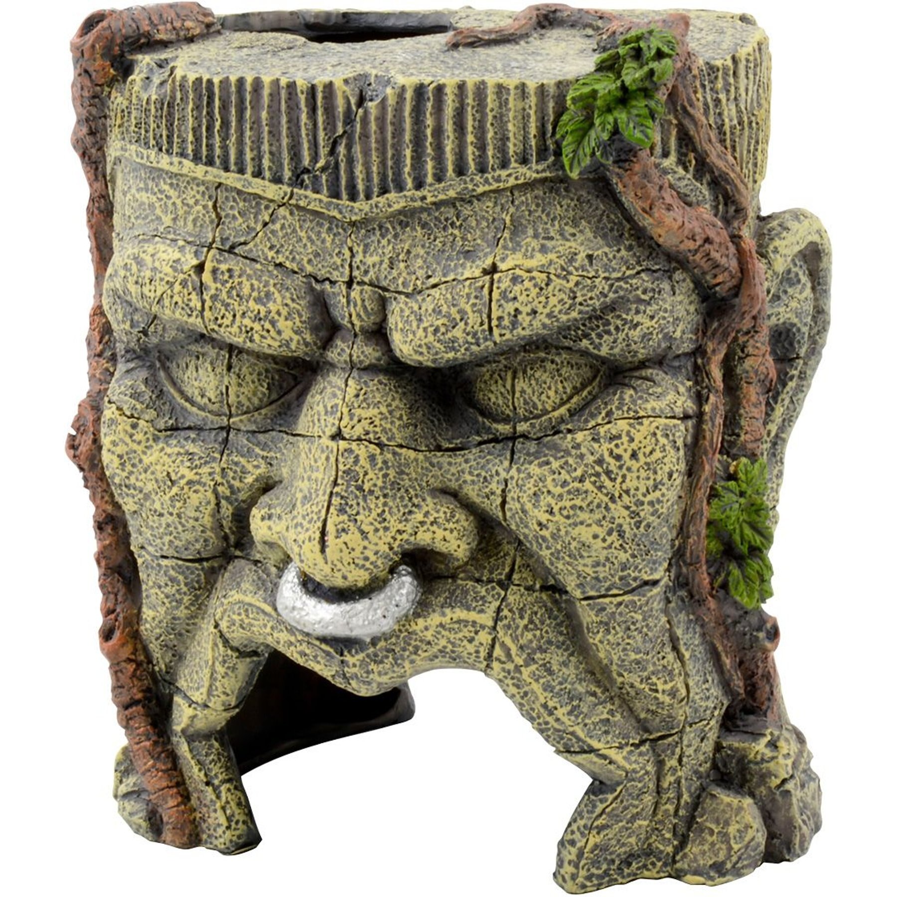 Underwater Treasures Mayan Ruins Fish Ornament