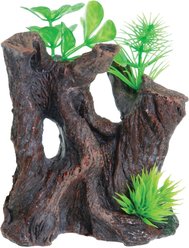 Underwater Treasures Mini Garden Stump Fish Ornament