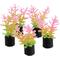 Show in main carousel: Underwater Treasures Mini Plant Grass Fish Ornament, 1.5-in, 5 count, Pink & Green slide 1 of 2