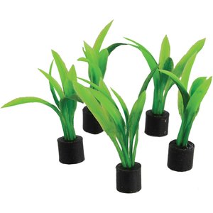 Underwater Treasures Mini Plant Sword Fish Ornament, 5 count