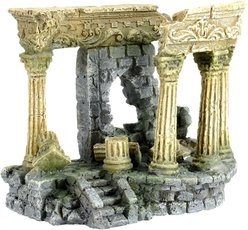 Underwater Treasures Mini Ruins Fish Ornament