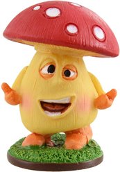 Underwater Treasures Monty Mushroom Fish Ornament
