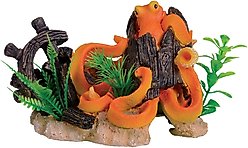 Underwater Treasures Octopus Shipwreck Fish Ornament