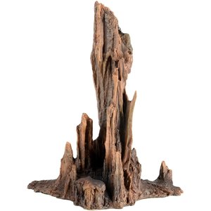 Underwater Treasures Petrified Wood Fish Aquarium Ornament, Large