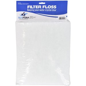 Underwater Treasures Seapora Filter Floss Pad, 10 x 12-in, 2 count