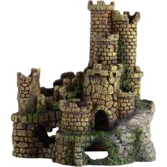 Underwater Treasures Stone Fortress Fish Ornament
