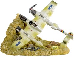 Underwater Treasures Sunken Fighter Plane Fish Ornament