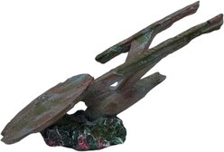 Underwater Treasures Sunken Space Ship Fish Ornament, Medium slide 2 of 2