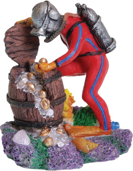 Show full view: Underwater Treasures Treasure Diver Fish Ornament slide 1 of 1