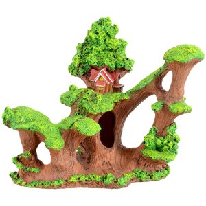 Underwater Treasures Treehouse Fish Ornament