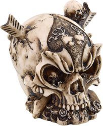 Underwater Treasures Warrior Skull Fish Ornament