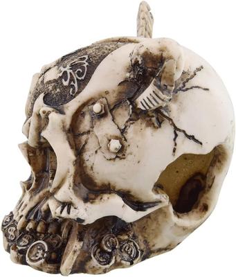 Show full view: Underwater Treasures Warrior Skull Fish Ornament slide 3 of 4