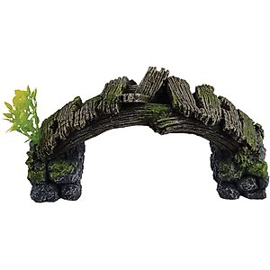 Underwater Treasures Wooden Bridge Fish Ornament, Small