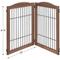Show in main carousel: Unipaws 2-Panel Dog Gate Extension, Walnut slide 5 of 10