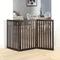 Show in main carousel: Unipaws Free Standing Dog Gate, Espresso, 36-in, 3-panel slide 2 of 8