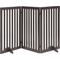 Show in main carousel: Unipaws Free Standing Dog Gate, Espresso, 36-in, 3-panel slide 3 of 8