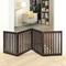 Show in main carousel: Unipaws Free Standing Dog Gate, Espresso, 24-in, 4-panel slide 2 of 8
