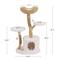 Show in main carousel: Unipaws 44.5-in Wooden Cat Tree Tower, White slide 7 of 8