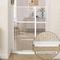 Show in main carousel: Unipaws 56-in Tall Dog & Cat Gate with Small Hole & Extension Kit, White, Medium slide 6 of 8