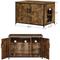 Show in main carousel: Unipaws Cat Litter Box Enclosure with Top Opening, Large, Rustic Brown slide 6 of 7