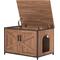 Show in main carousel: Unipaws Cat Litter Box Enclosure with Top Opening, Large, Walnut slide 3 of 7