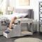 Show in main carousel: Unipaws Decorative Bunk Cat Bed with Ladder, Weathered Grey, Medium slide 2 of 8