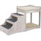 Show in main carousel: Unipaws Decorative Bunk Cat Bed with Ladder, Weathered Grey, Medium slide 4 of 8