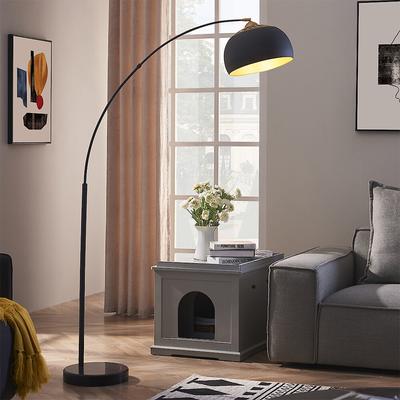 Show full view: Unipaws Decorative Cat Litter Box Enclosure, Gray slide 3 of 9