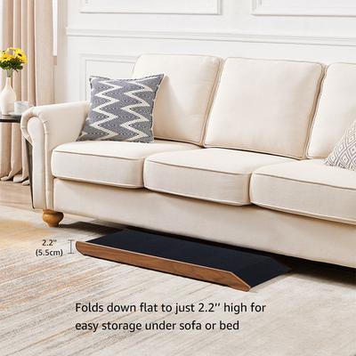 Show full view: Unipaws Foldable Wooden Dog & Cat Ramp, Regular, Walnut slide 7 of 9