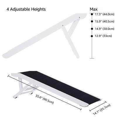 Show full view: Unipaws Foldable Wooden Dog & Cat Ramp, Regular, White slide 7 of 8