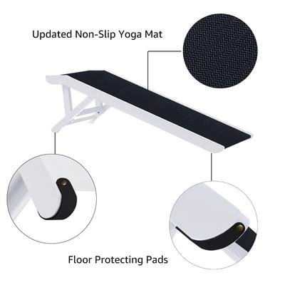 Show full view: Unipaws Foldable Wooden Dog & Cat Ramp, Regular, White slide 4 of 8