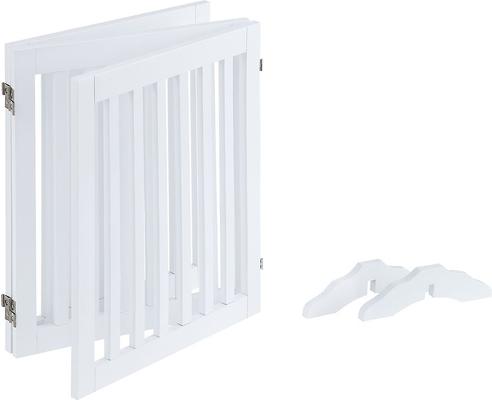 Show full view: Unipaws Free Standing Dog Gate, White, 24-in, 3-panel slide 5 of 10