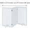 Show in main carousel: Unipaws Free Standing Dog Gate, White, 36-in, 3-panel slide 5 of 9