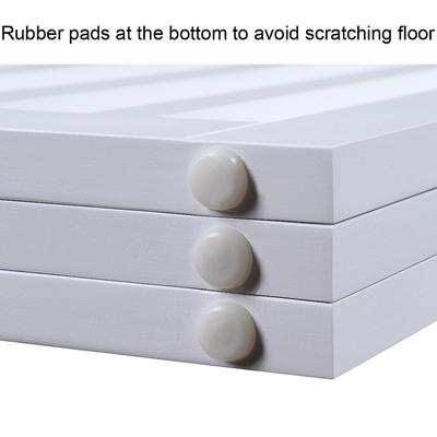 Show full view: Unipaws Free Standing Dog Gate, White, 36-in, 3-panel slide 8 of 9