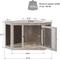 Show in main carousel: Unipaws Furniture Style Corner Dog Crate, Medium, Gray slide 6 of 8