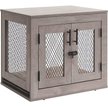 Show in main carousel: Unipaws Furniture Style Dog Crate, Weathered Gray, 25.6 inch wide slide 3 of 9